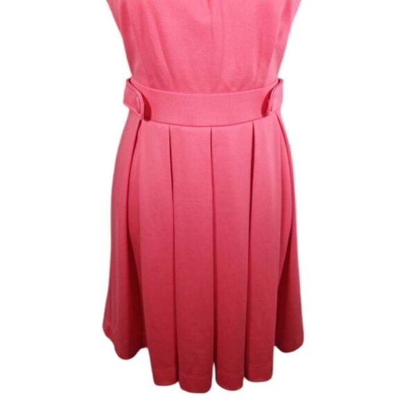 ELLE CORAL ORANGE DRESS SZ.2 EUC - Picture 3 of 6